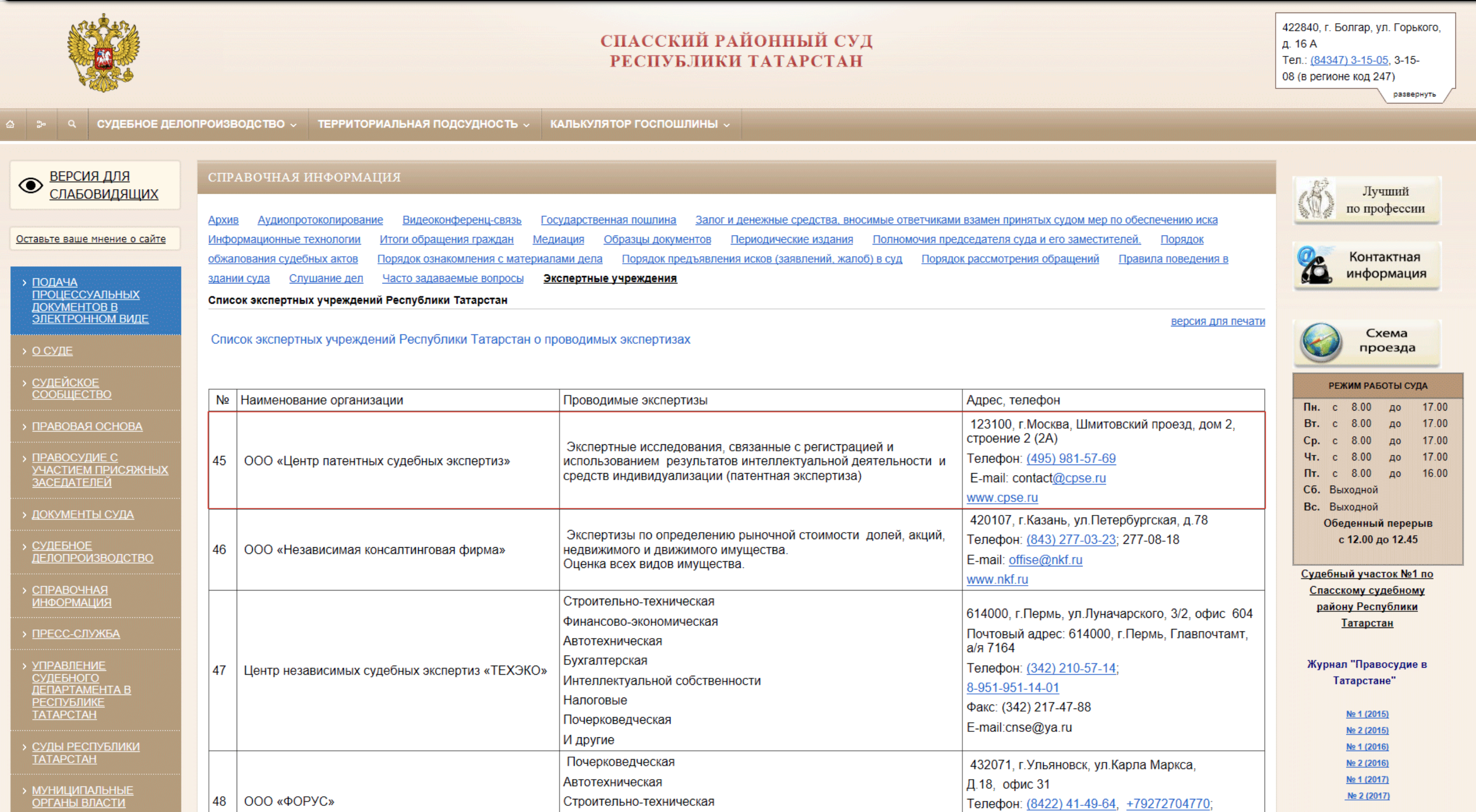 Спасский районный суд